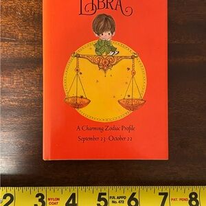 Libra Zodiac  Book Vintage Hallmark gift book